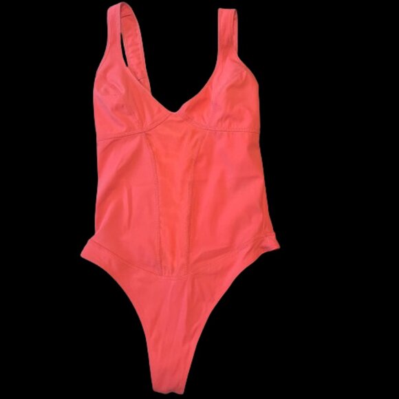 Free People Movement Heart of Gold Leotard Bodysuit Pink XS - Picture 3 of 8